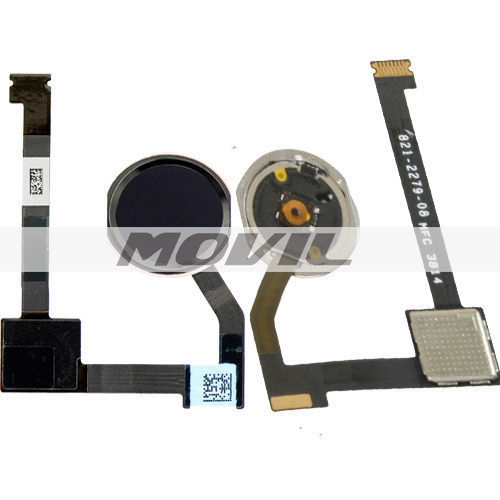 Replacement Home Button Touch ID flex Cable Black for iPad Air 2